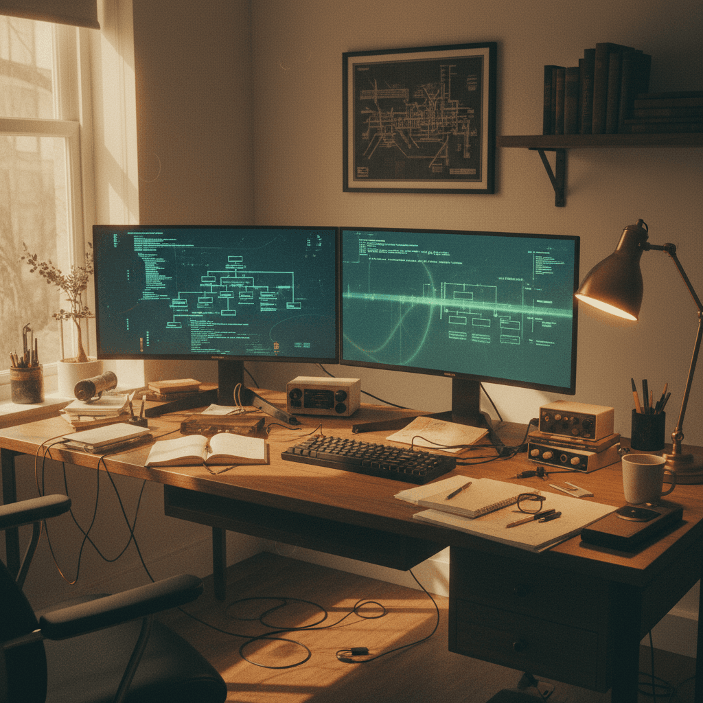 Custom automation development workspace